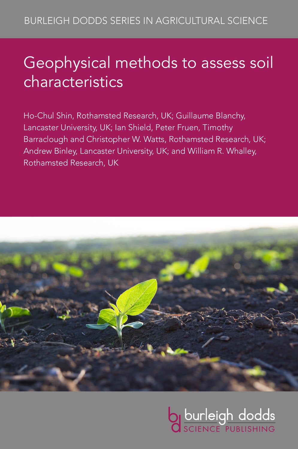 Book cover image for Geophysical methods to assess soil characteristics ISBN: 9781801461924